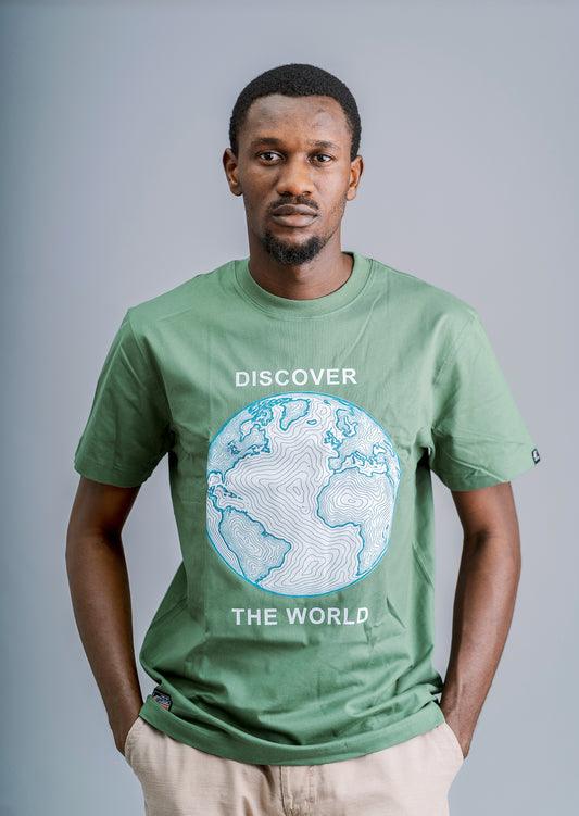 Sean Haygins Unit-100 Topography Cotton T-Shirt