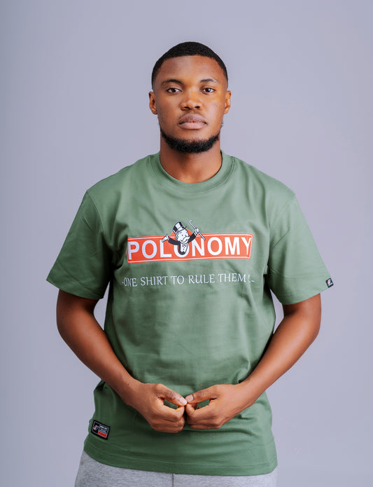 Sean Haygins Unit-100 Polonomy Cotton T-Shirt