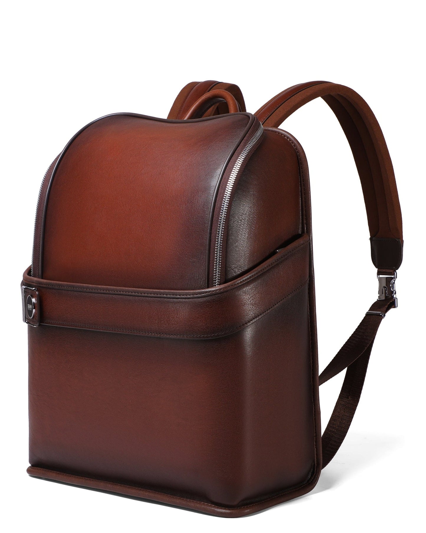 Sean Haygins Leather Backpack (Brown)