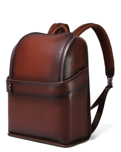 Sean Haygins Leather Backpack (Brown)