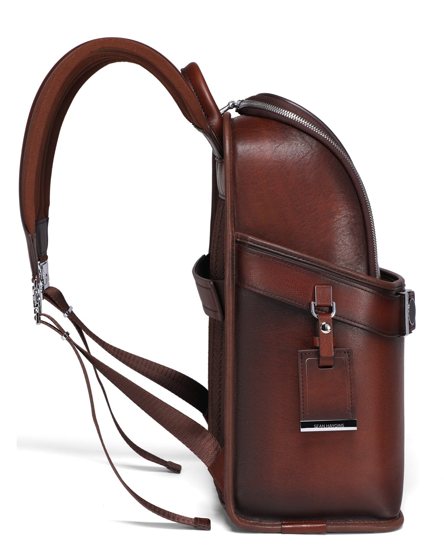 Sean Haygins Leather Backpack (Brown)