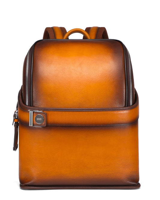 Sean Haygins Leather Backpack (Bronze)