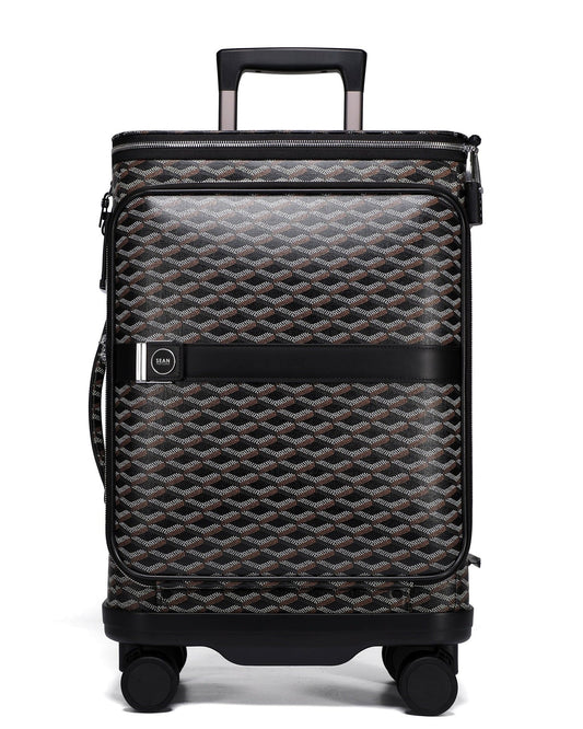 Sean Haygins Geom Luggage Box (Black & Brown)