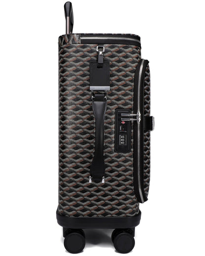 Sean Haygins Geom Luggage Box (Black & Brown)