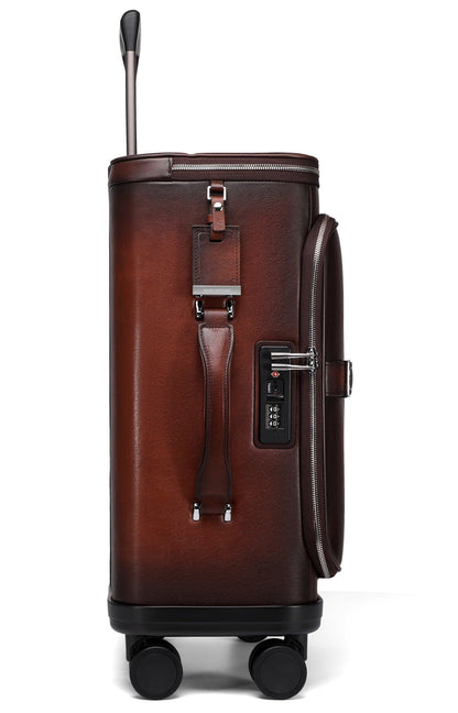 Sean Haygins 22" Leather Luggage Box (Brown)