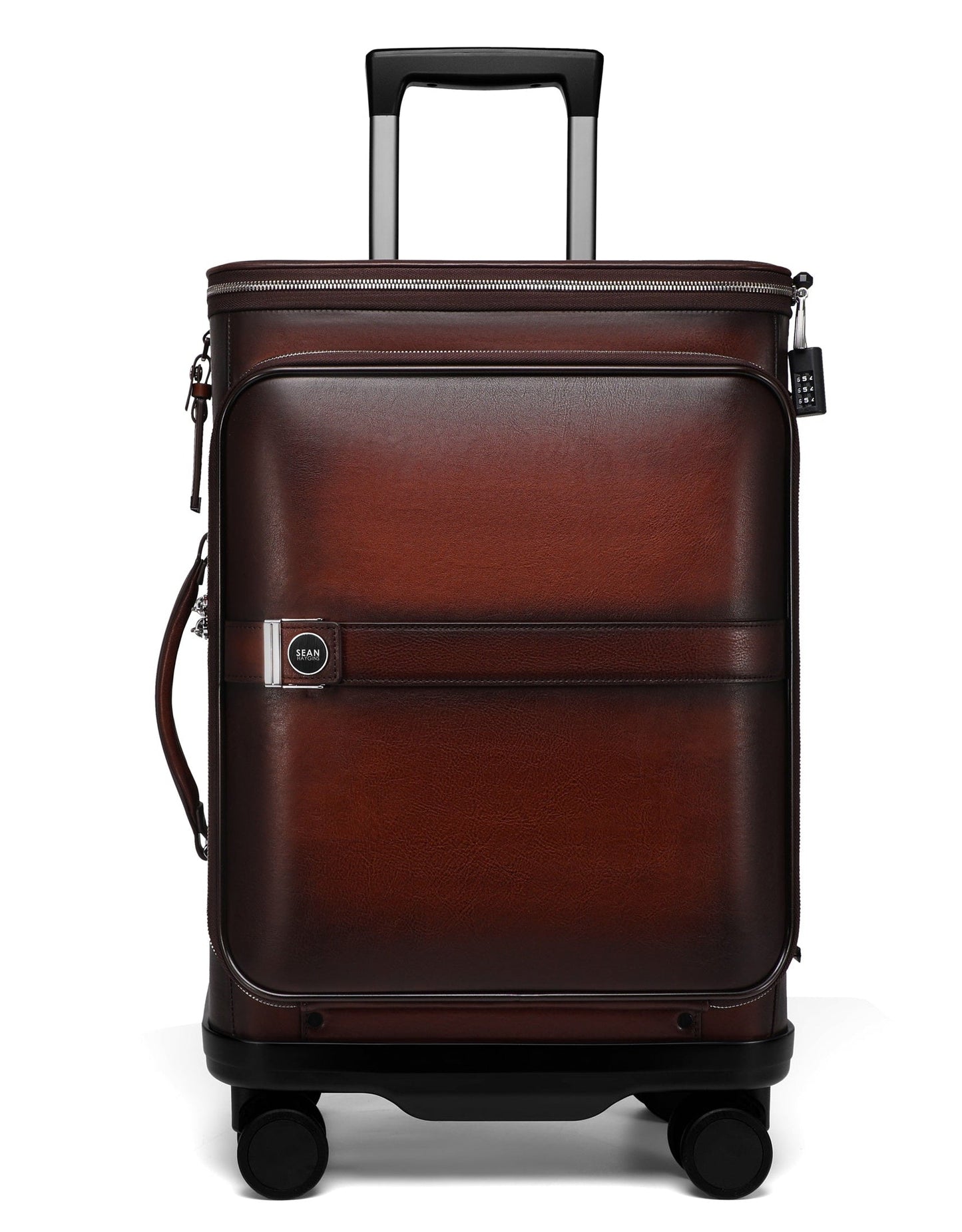 Sean Haygins 22" Leather Luggage Box (Brown)