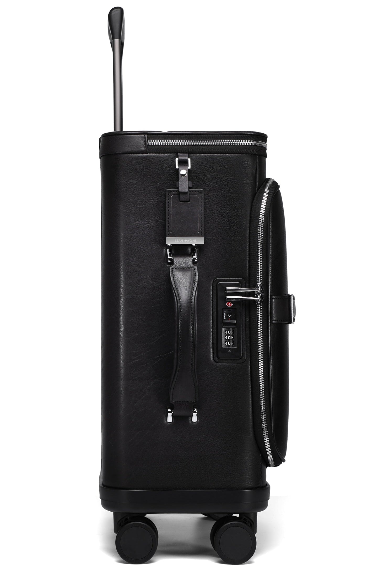 Sean Haygins 22" Leather Luggage Box (Black)