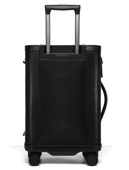 Sean Haygins 22" Leather Luggage Box (Black)