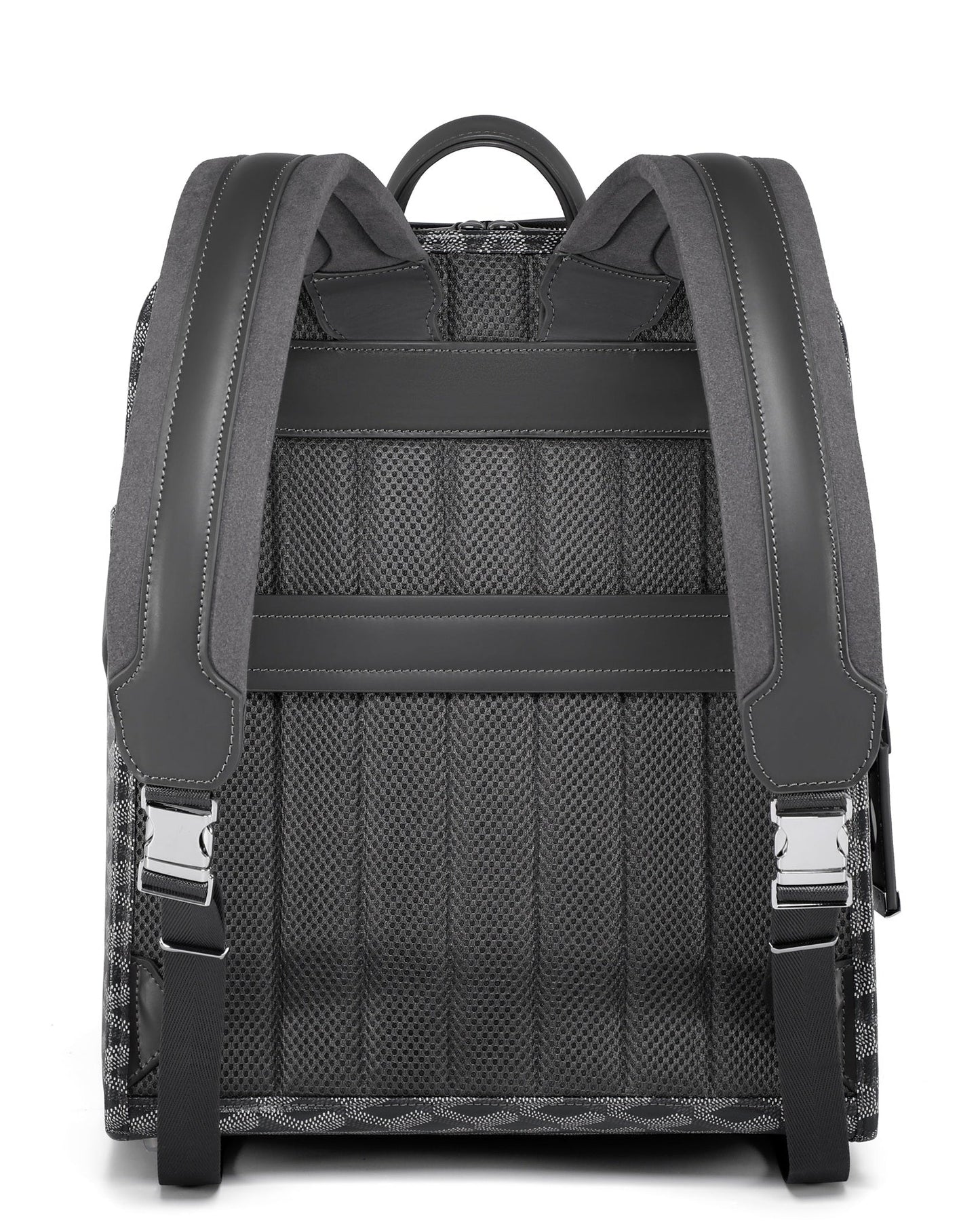 Sean Haygins Geometric Backpack (Black and Gray)
