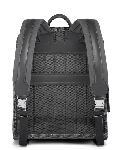 Sean Haygins Geometric Backpack (Black and Gray)