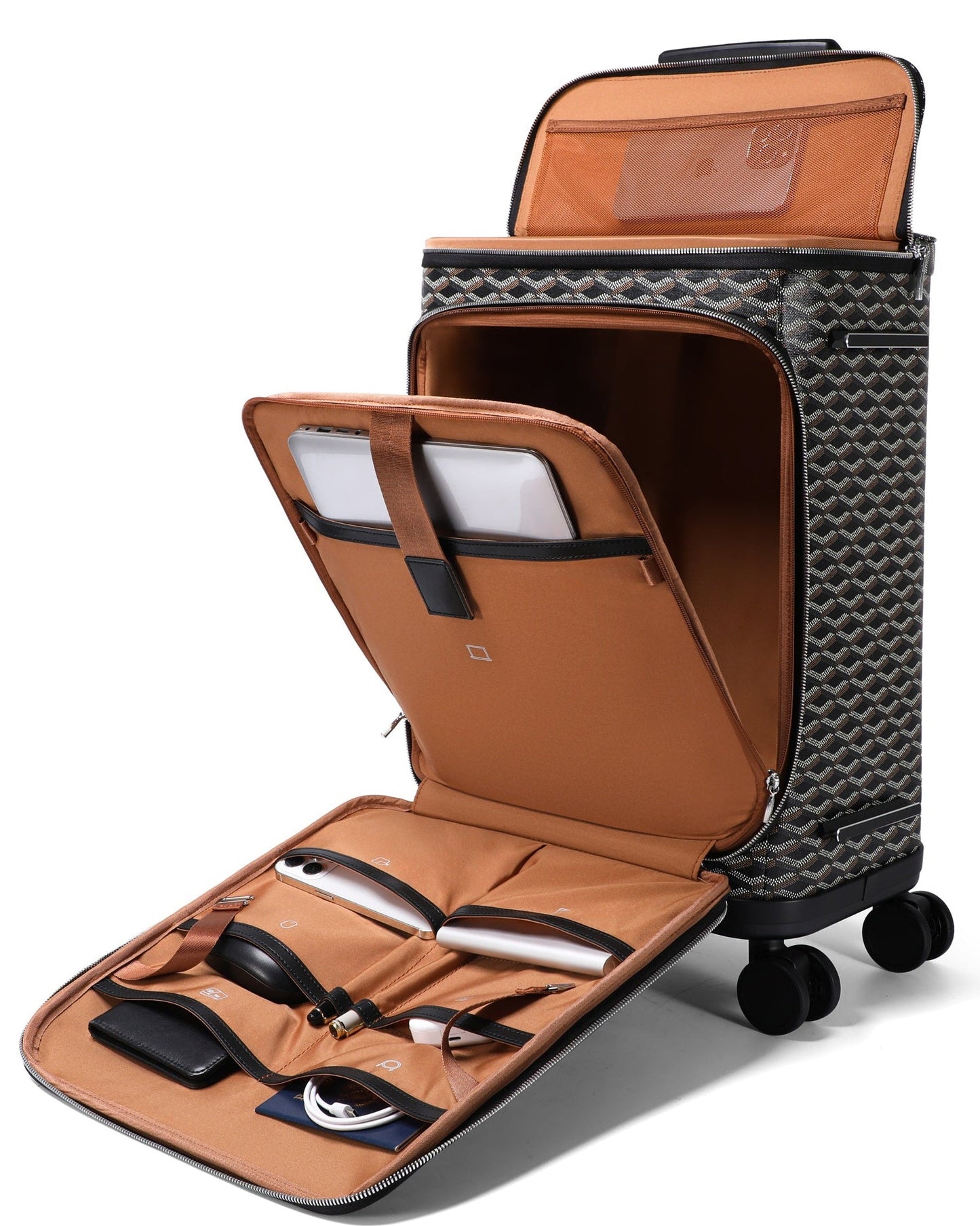 Sean Haygins Geom Luggage Box (Black & Brown)
