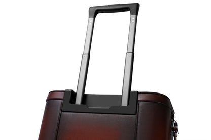 Sean Haygins 22" Leather Luggage Box (Brown)