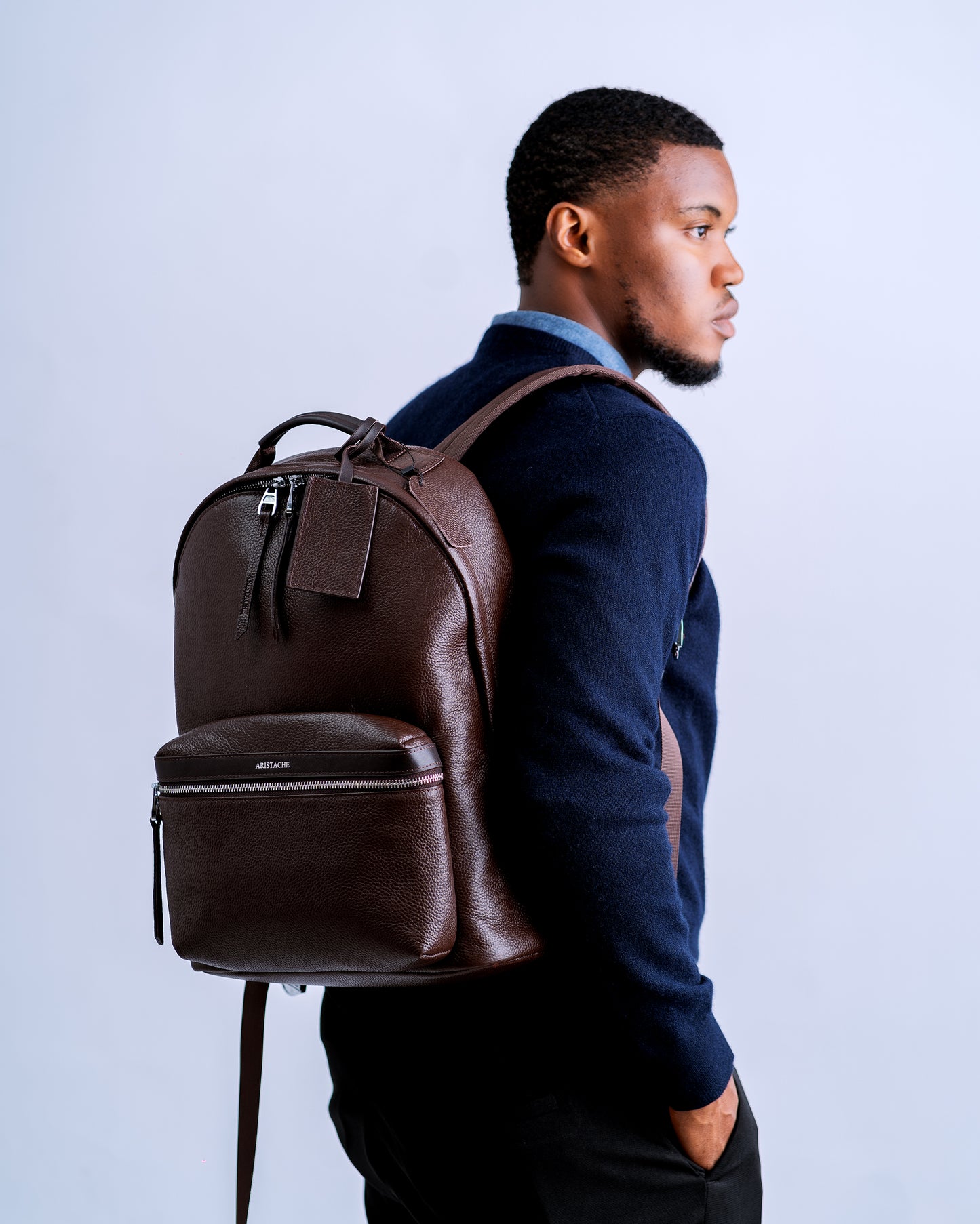Sean Haygins-Aristache Suave Backpack (Brown)